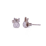 Tiny Rabbit Face Cute Studs Everyday Earrings For Kids