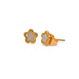 Tiny Star Shaped Stud Gold Plated Earrings for Women