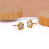 Tiny Star Shaped Stud Gold Plated Earrings for Women