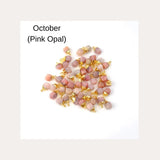 Natural Pink Opal Raw Gemstone Charm