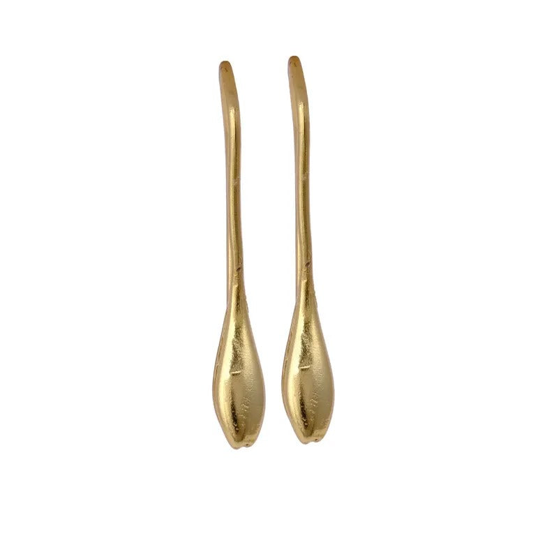 Gold Ear Hooks Wire For Making Earrings Jewelry