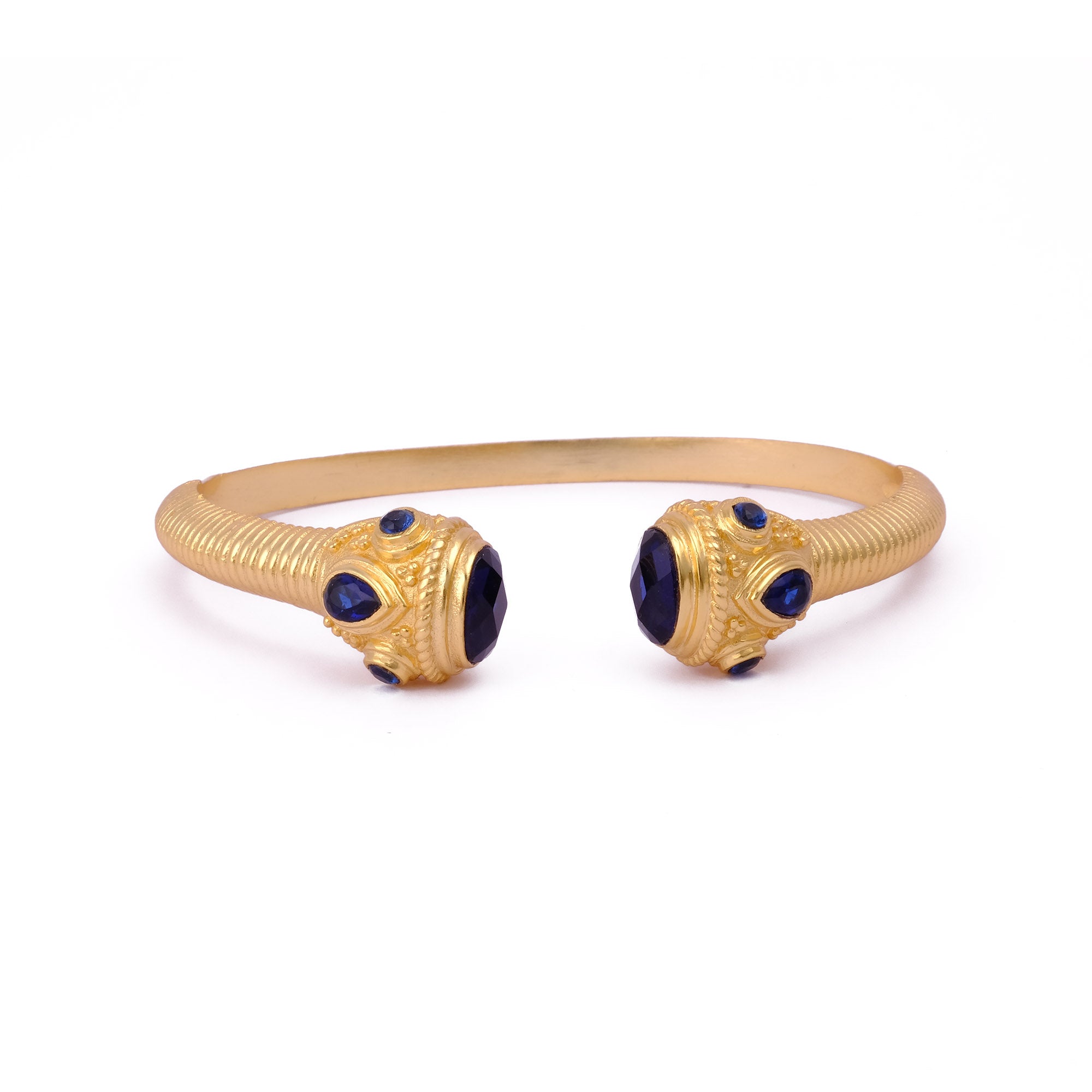Peridot Gemstone Bangle Gold Plated Textured Open Cuff Bangle Handmade Statement Bangle