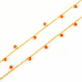 CARNELIAN HANGING ROSARY CHAIN ROLL