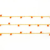 CARNELIAN HANGING ROSARY CHAIN ROLL