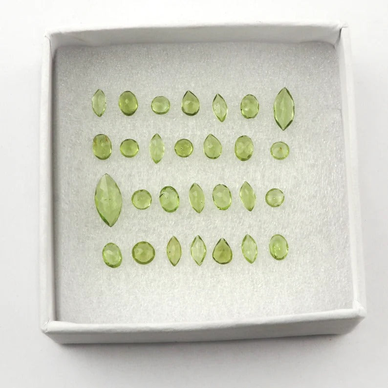 Peridot Loose Gemstone Faceted Cut Gemstone