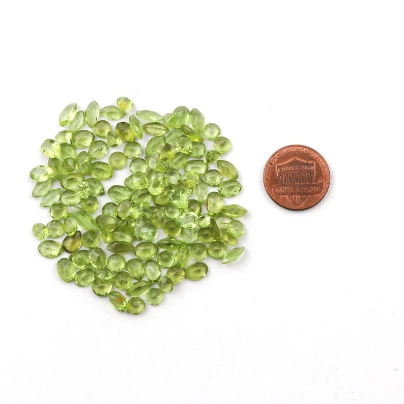 Peridot Loose Gemstone Faceted Cut Gemstone