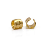 Elegant Minimalist Gold Stud Earrings Modern Everyday Jewelry